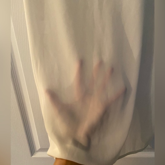 Rose & olive long top size S - Picture 4 of 8